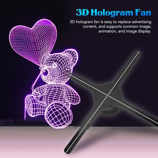 3D Hologram Fan Projector