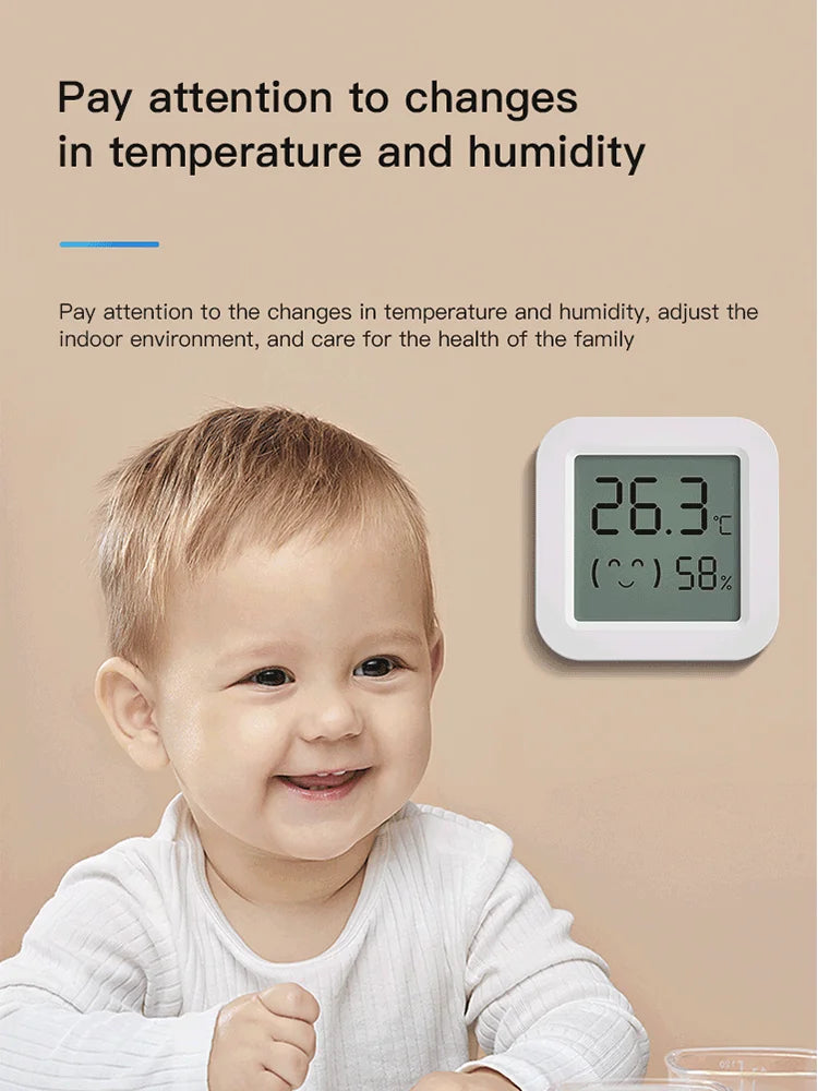 Tuya Mini LCD Temperature & Humidity Sensor - MITANCO