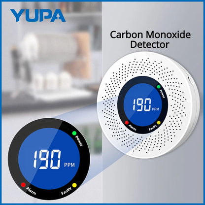 Standalone Carbon Monoxide Detector with Screen Display - MITANCO