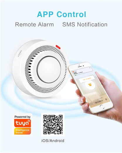 WiFi Tuya Smart Smoke Detector Sensor - MITANCO