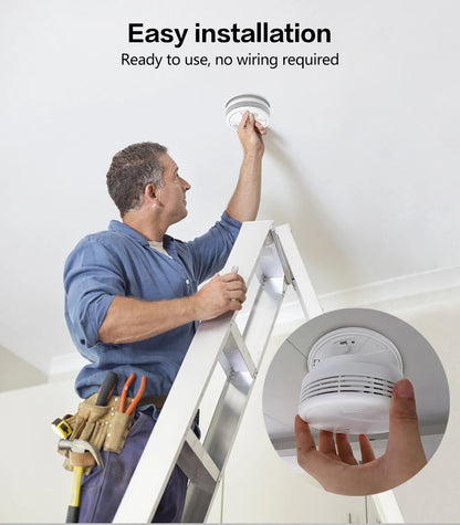 Tuya Smart WiFi Smoke Detector Sensor - MITANCO