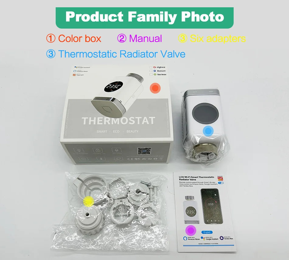 Tuya Zigbee 3.0 Smart Thermostatic Radiator Valve (TRV801Z) - MITANCO