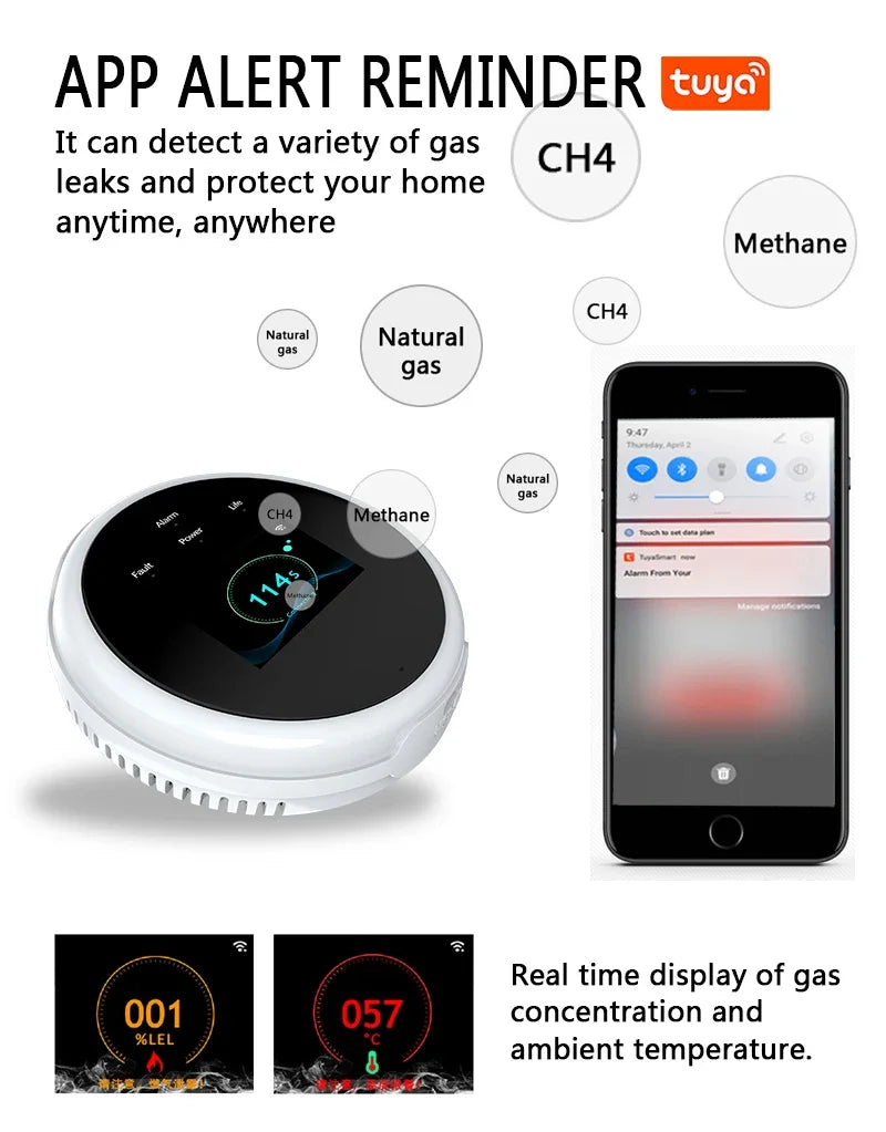 WI-FI Gas Leak Detector - MITANCO