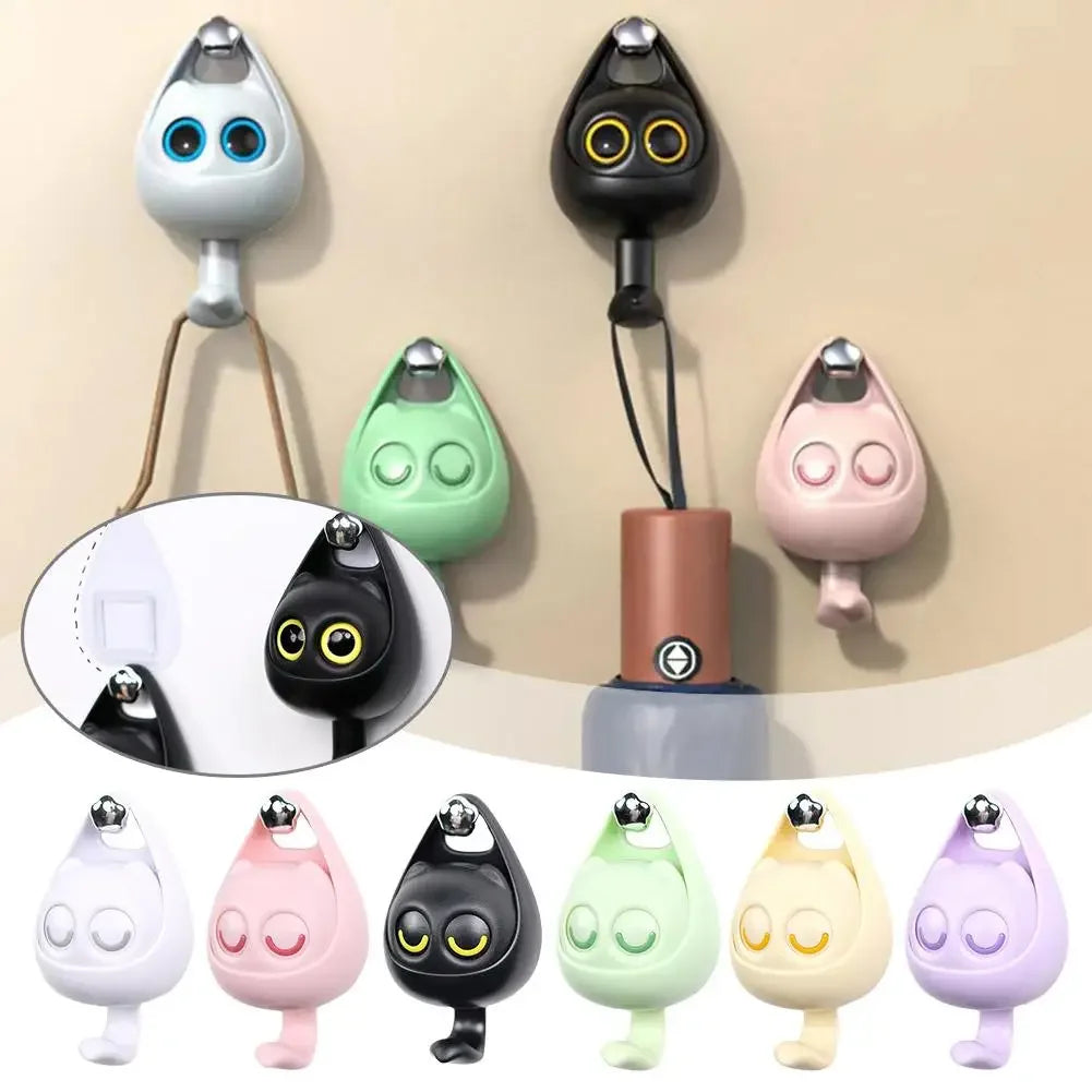 Cute Wink Cat Key Hooks