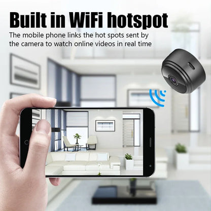 9 WiFi Mini Camera – Perfect for Home Security, Infants, and Pets - MITANCO