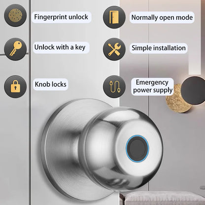 Smart Biometric Door Lock (Model K10-2) - MITANCO