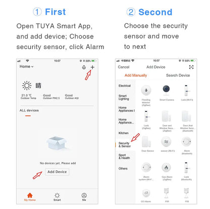 WiFi Tuya Smart Smoke Detector Sensor - MITANCO