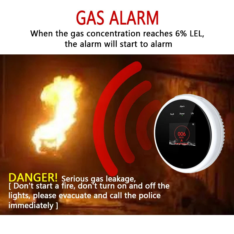 WI-FI Gas Leak Detector - MITANCO