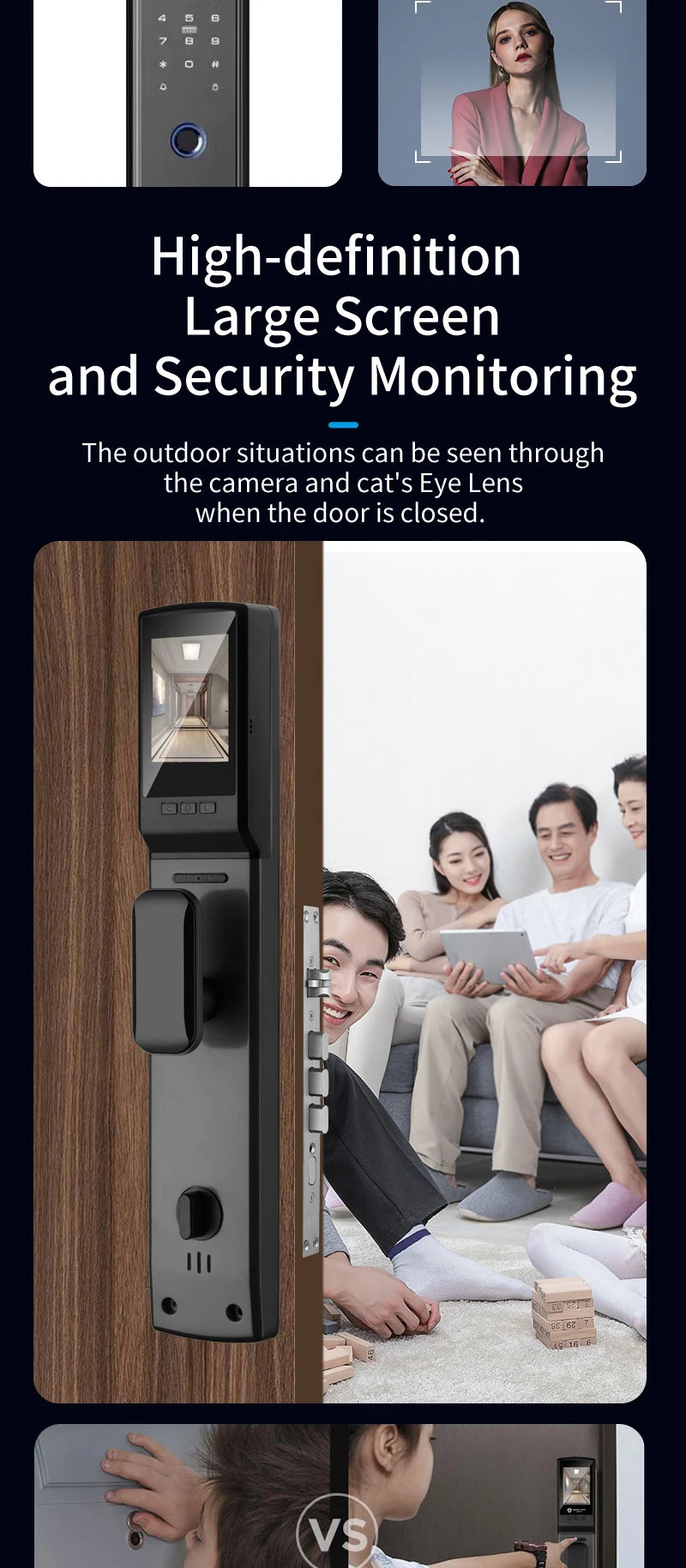 Smart Door Lock with Face Recognition &amp; Advanced Security - MITANCO