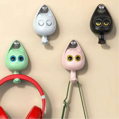 Cute Wink Cat Key Hooks