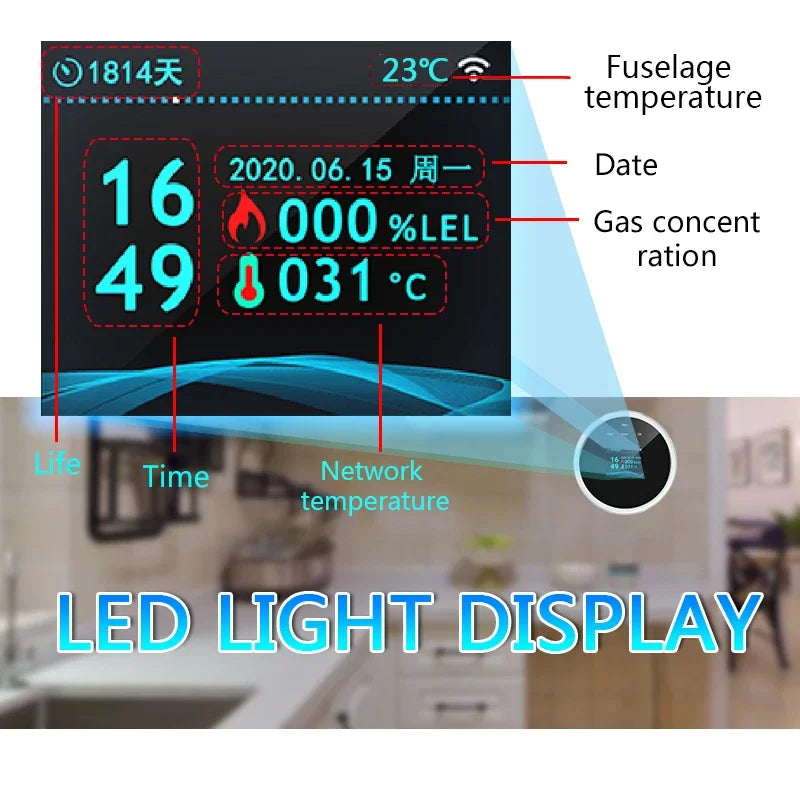 WI-FI Gas Leak Detector - MITANCO