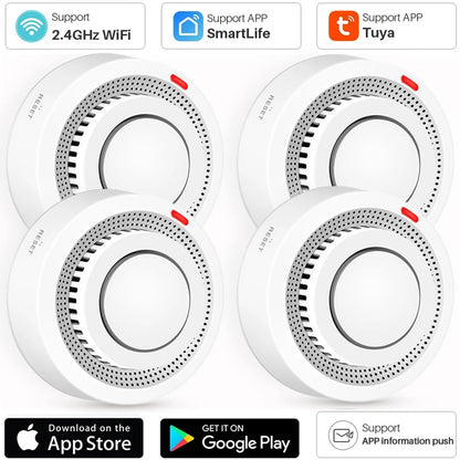 WiFi Tuya Smart Smoke Detector Sensor - MITANCO